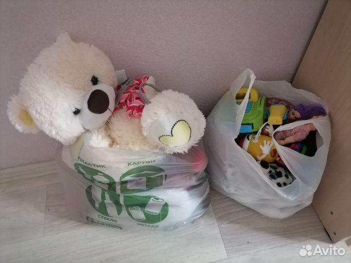 Мягкие игрушки пакетом