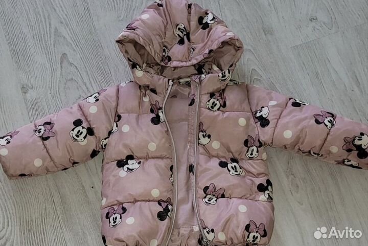 Куртка hm для девочки 86 92