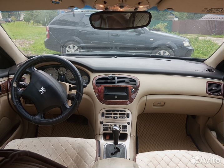 Peugeot 607 2.9 AT, 2005, битый, 303 605 км