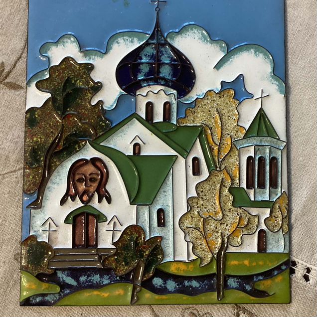 Русская традиционная Перегородчатая эмаль