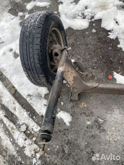 Балка задняя Chevrolet Lanos