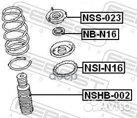 Подшипник опоры аморт. Nissan Almera N15/N16 99