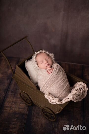 Фотосессия новорожденных в стиле ньюборн