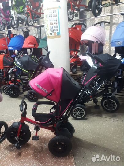 Велосипед 3кол.Lexus Trike надув.12 и 10