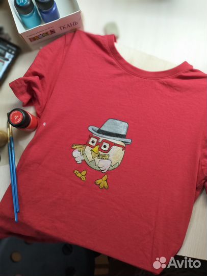 Футболка ручная роспись