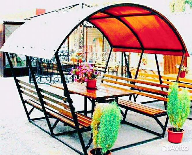 Беседка садовая новая