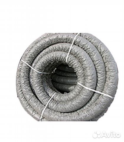 Труба дренажная гофрированная дгт-пнд d160 мм SN4 в фильтре бухта 50 м