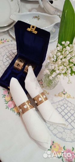 Кольцо медное для салфеток