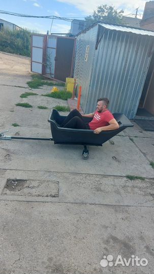 Прицеп для квадроцикла самосвал