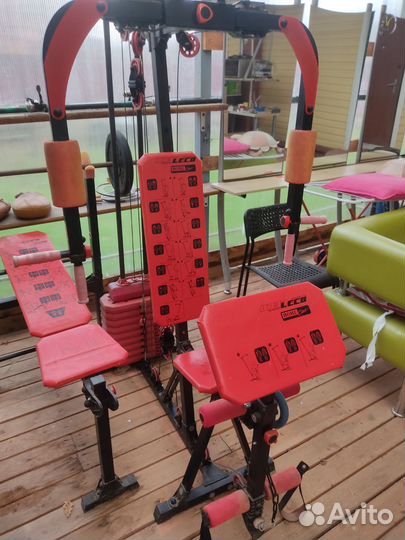 Тренажёры и штанга