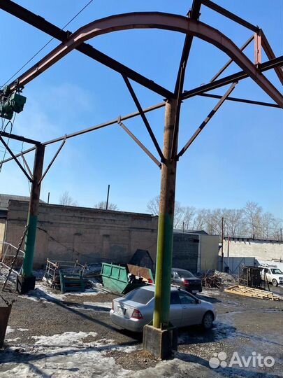 Продам эстакаду с поворотным тельфером 3 тонны