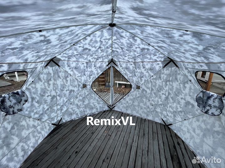 Видео Палатка 1636A Куб 360х320х220см утепленная