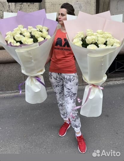 Большие букеты, доставка цветов