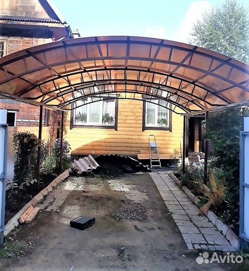 Навес под ключ