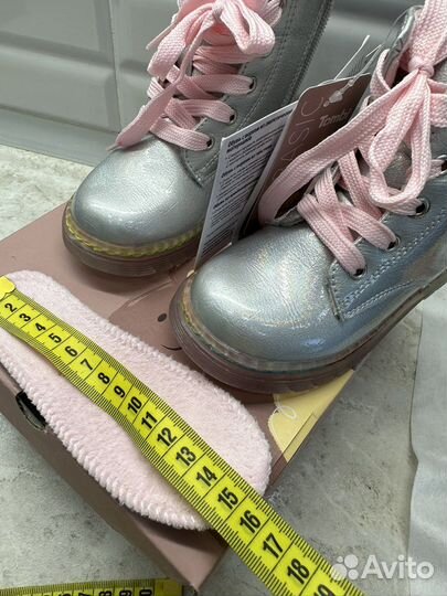 Ботинки для девочки 25