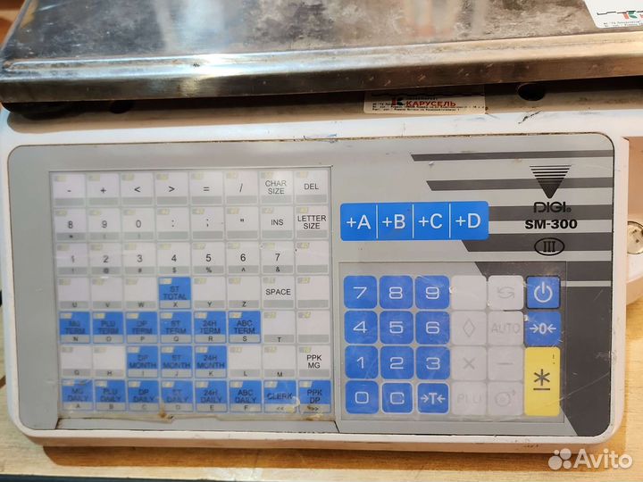 Весы с печатью Digi SM300. Новые и б.у