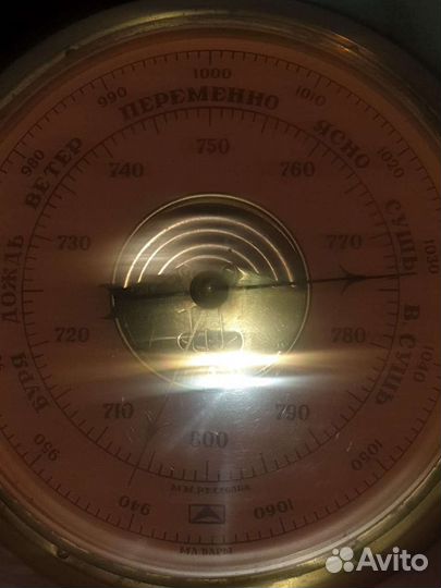 Барометр настенный СССР