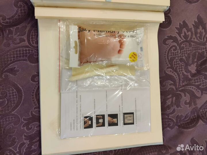 Baby memory prints альбом с отпечатком