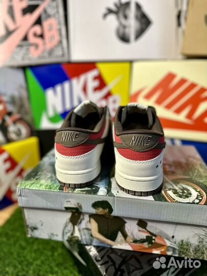 Кроссовки мужские nike dunk low x suzuki ninja