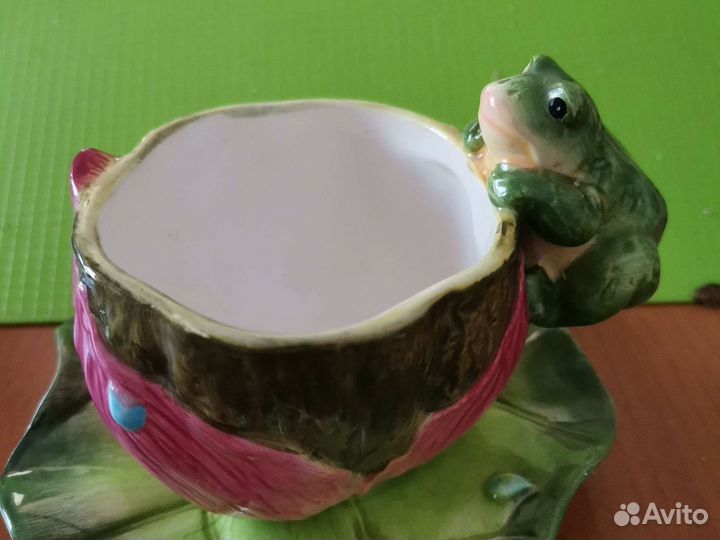 Чайная пара с лягушкой