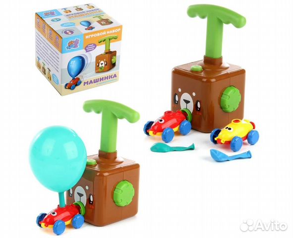 Медвежонок: машинка с аксесс 112674