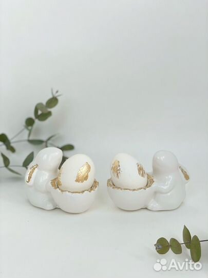 Подставка для яиц пасхальный заяц