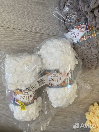 Пряжа Alize puffy и Alize puffy fine