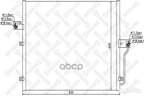 10-45578-SX радиатор кондиционера Ssangyong A