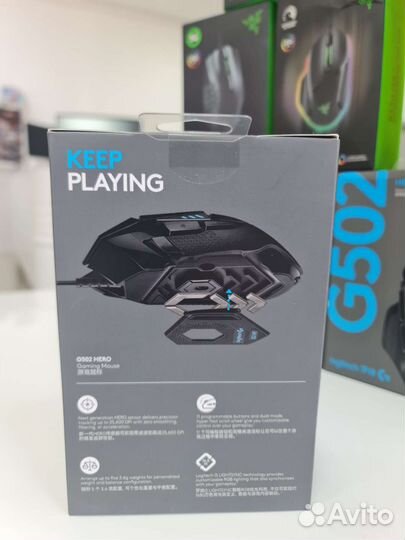 Игровая мышь Logitech G502 hero