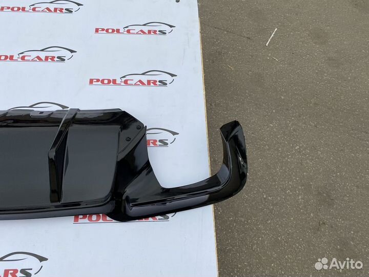 BMW 5 f10 f 10 m5 competition диффузор юбка черная