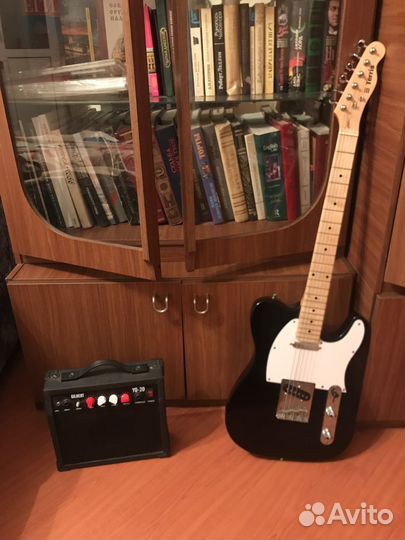 Электро гитара с комбиком