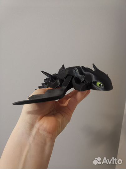 Игрушка подвижная ночная и дневная фурия