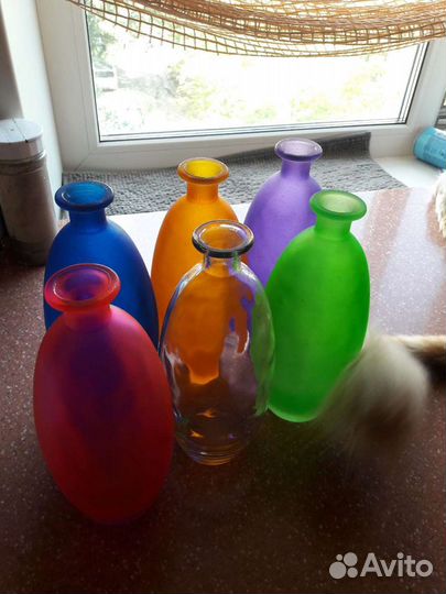 Вазы интерьерные 6 штук