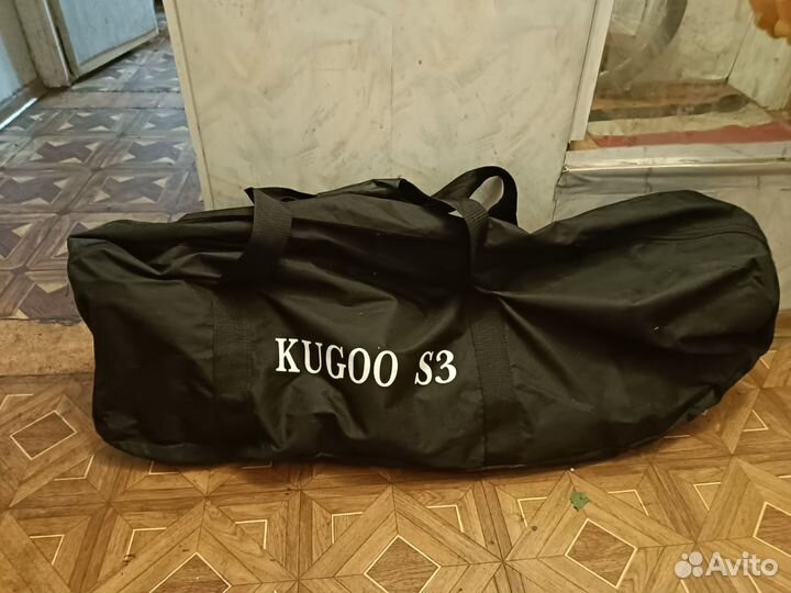 Электросамокат kugoo s3