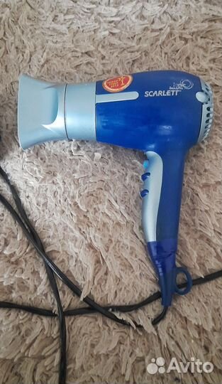 Фен для волос Scarlett б/у