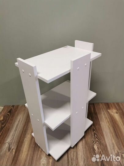 Педикюрная тележка с ограничителями лдсп