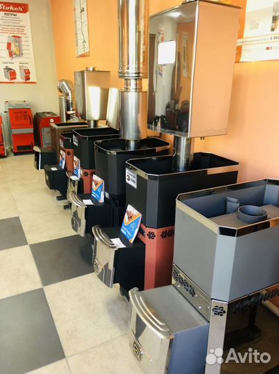 Печь для бани Русь 18 лнзп Профи