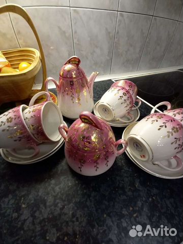 Сервиз чайный Капелька новый