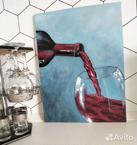 Картина акрилом