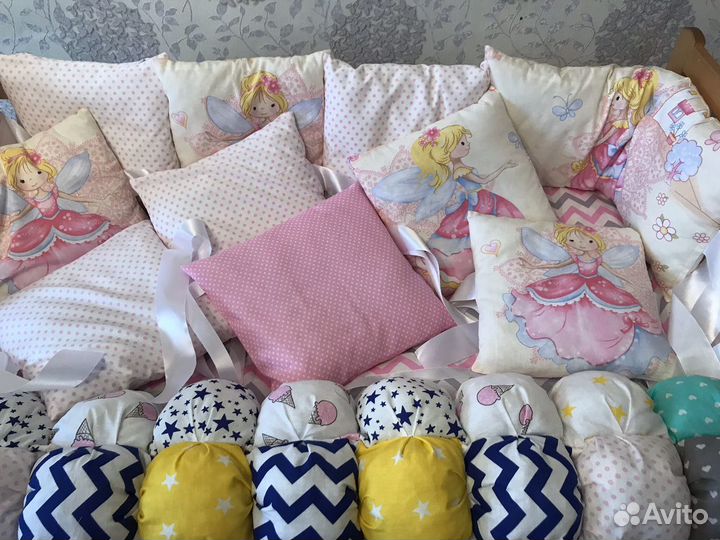 Подушки-бортики