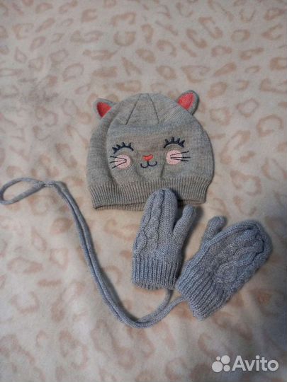 Шапка и варежки