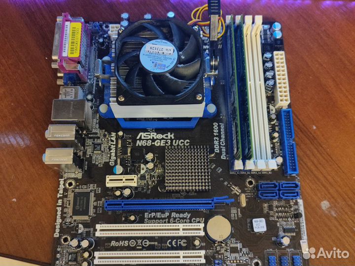 Материнская плата am3 n68-ge3 ucc