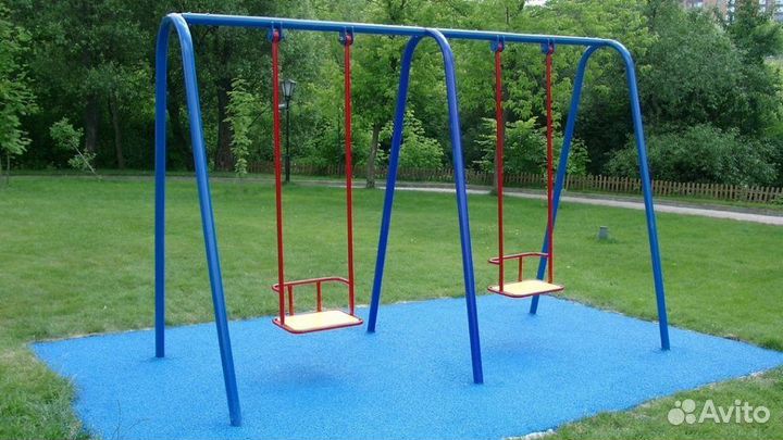 Детские качели уличные