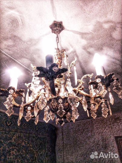 2 люстры и одно бра Дубовый лист