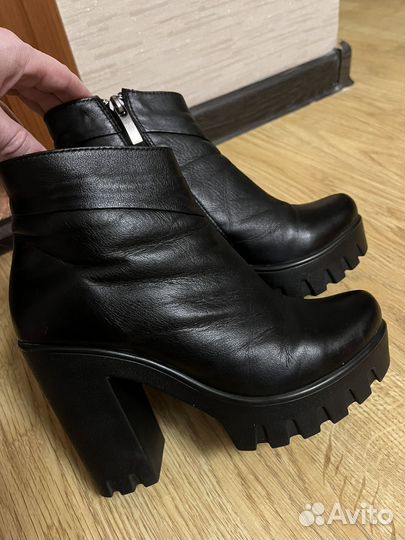 Ботинки зимние натуральная кожа