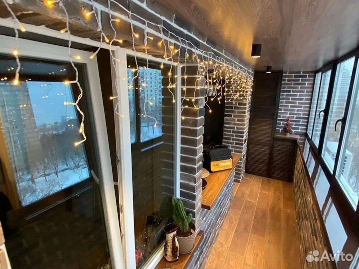 Остекление и отделка балконов