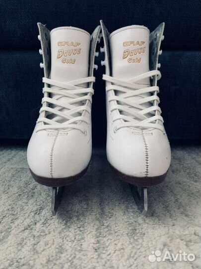 Коньки фигурные Graf Davos Gold 29 р-р