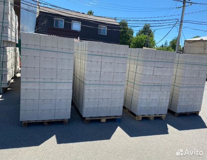 Пеплоблок М35 390х190х190