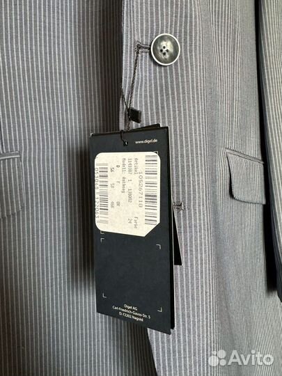 Костюм новый мужской Digel Германия. 56р, 182см