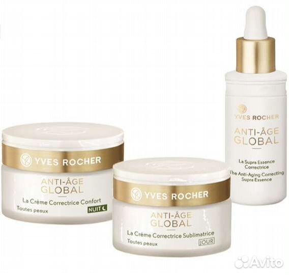 Ив Роше anti-age global крем сыворотка